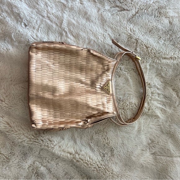 PRADA MESH ROSE GOLD MINI BAG - Picture 5 of 5